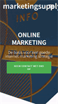 Mobile Screenshot of marketingsupply.nl